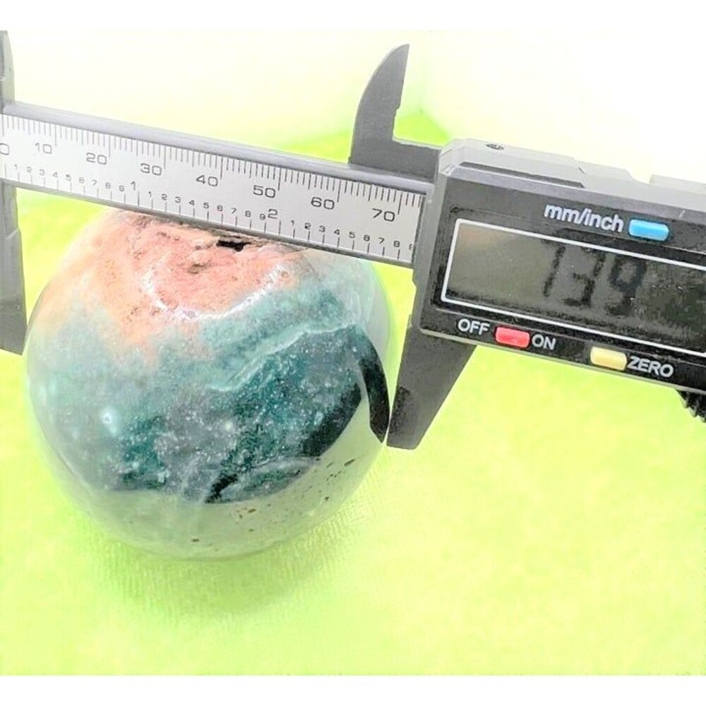 Ocean Jasper Sphere - Picture 8 of 9